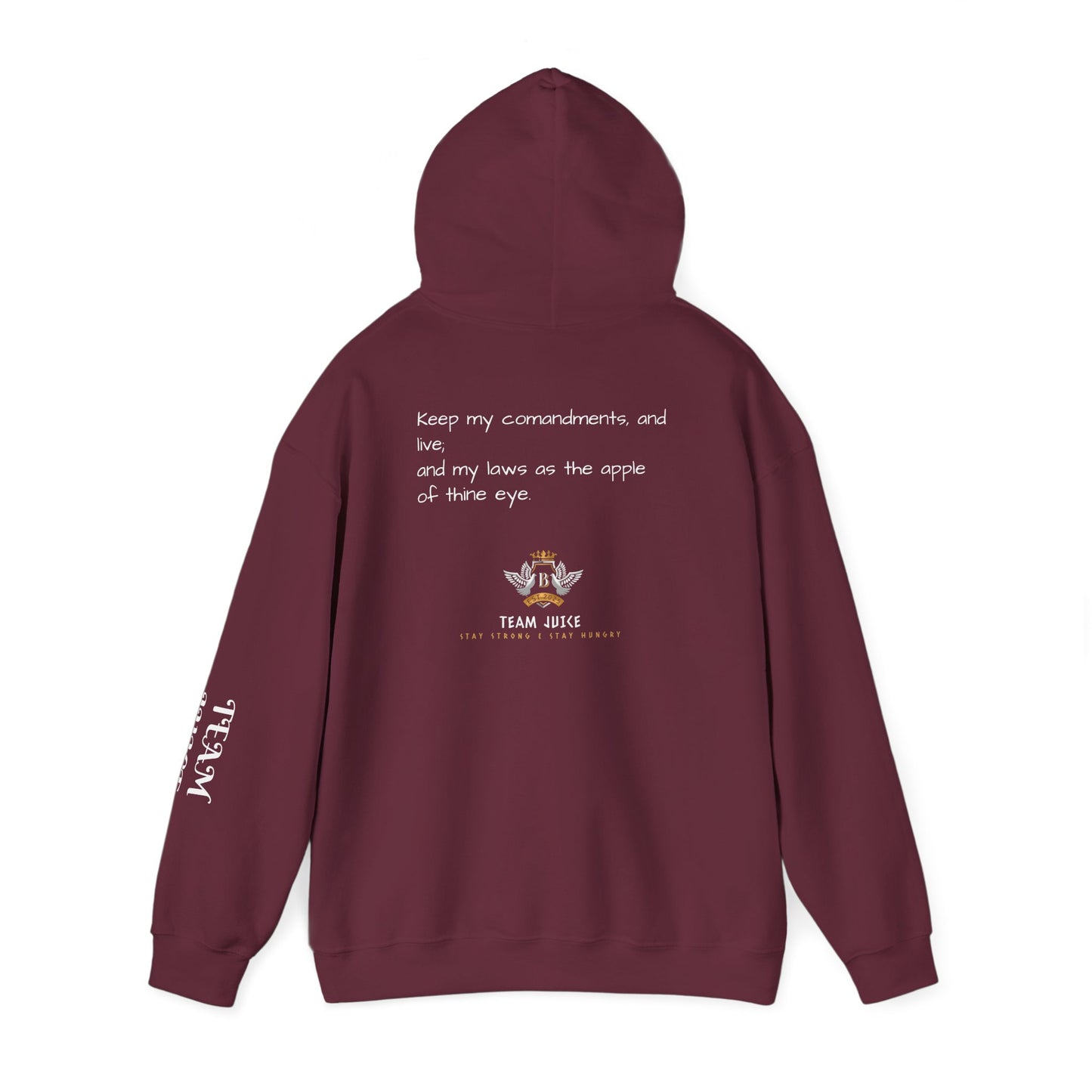 Proverbs 7:2 X Team Juice Sweatshirt Print