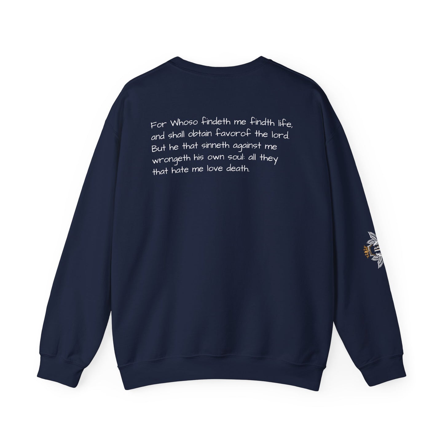 Proverbs 3:5-6 X Team Juice Crewneck