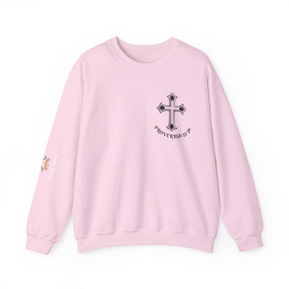 Proverbs 3:5-6 X Team Juice Crewneck