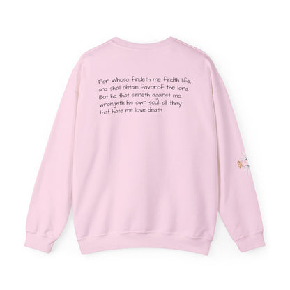 Proverbs 3:5-6 X Team Juice Crewneck