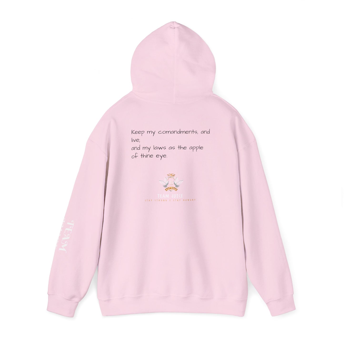 Proverbs 7:2 X Team Juice Sweatshirt Print