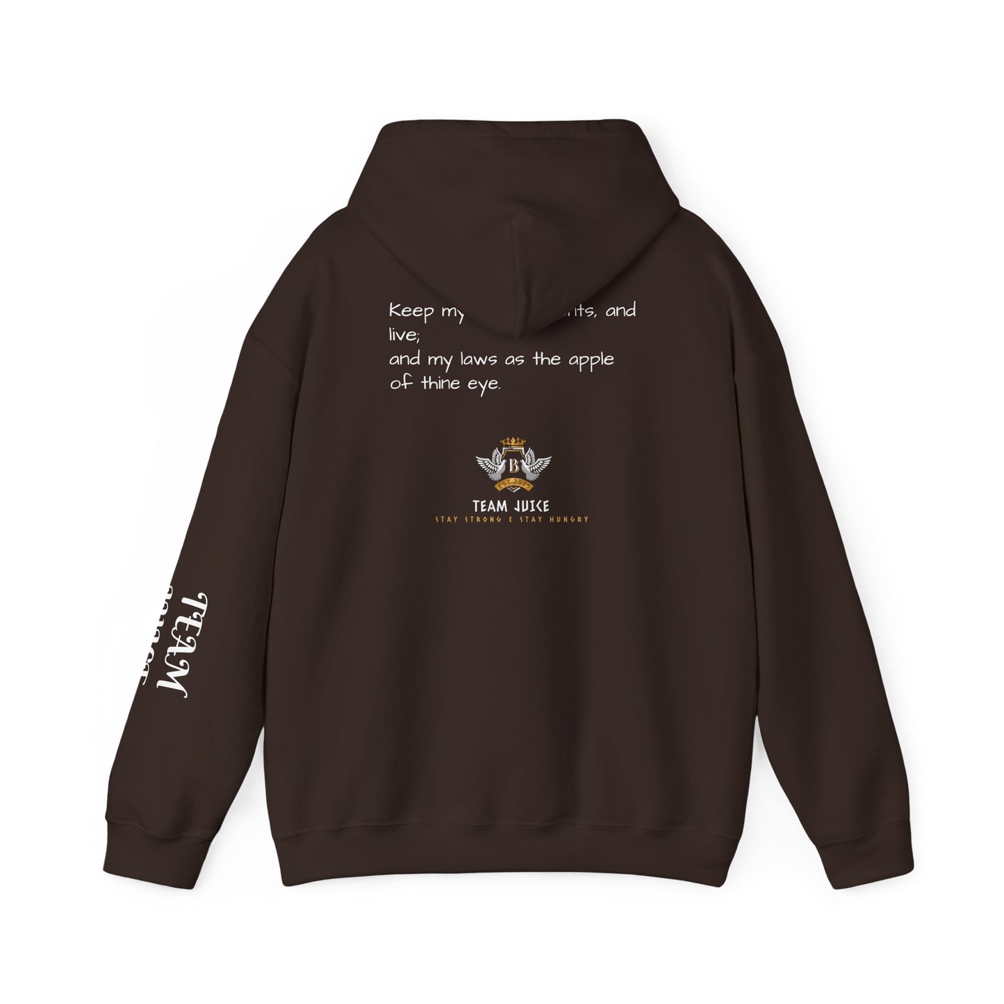 Proverbs 7:2 X Team Juice Sweatshirt Print