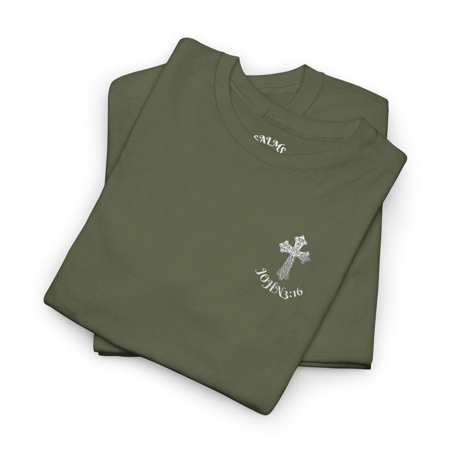 John 3:16 Faith Line Embroidered Shirt