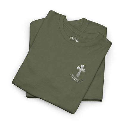 John 3:16 Faith Line Embroidered Shirt