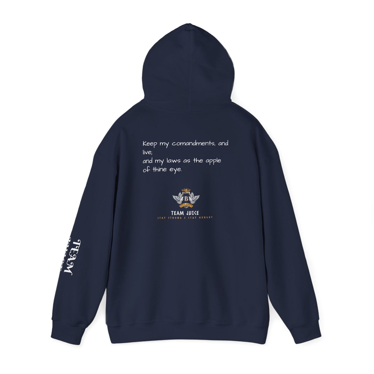 Proverbs 7:2 X Team Juice Sweatshirt Print