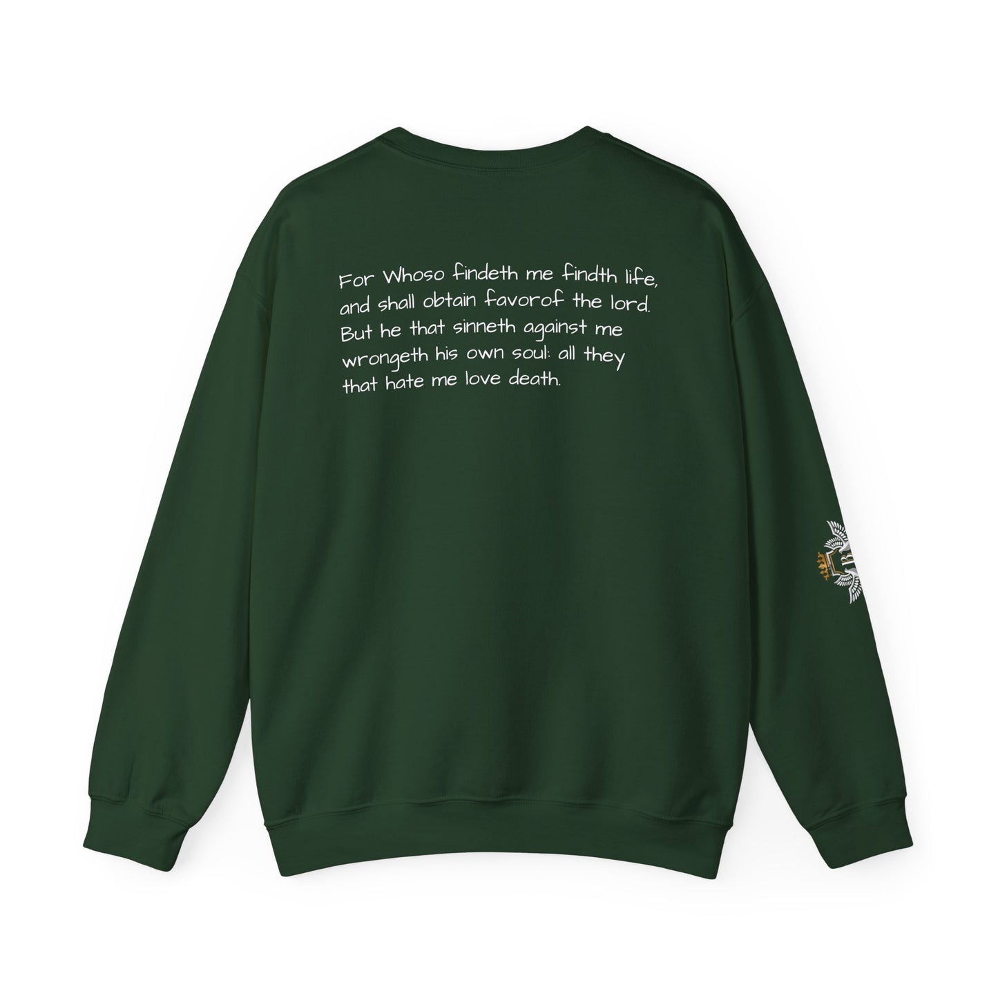 Proverbs 3:5-6 X Team Juice Crewneck