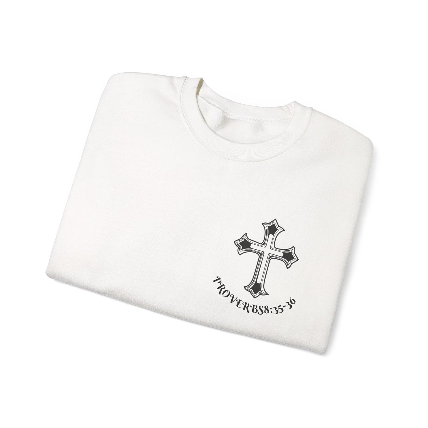 Proverbs 3:5-6 X Team Juice Crewneck