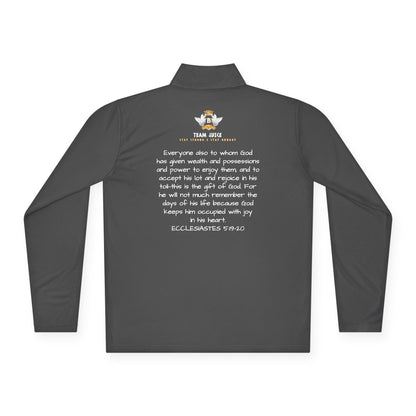 Team Juice Faith-Line Ecclesiastes 5:19-20 Quarter-Zip