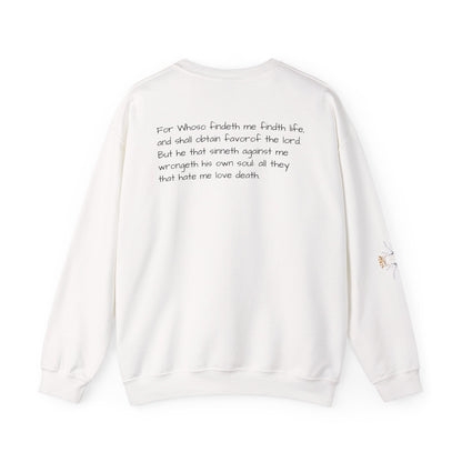 Proverbs 3:5-6 X Team Juice Crewneck