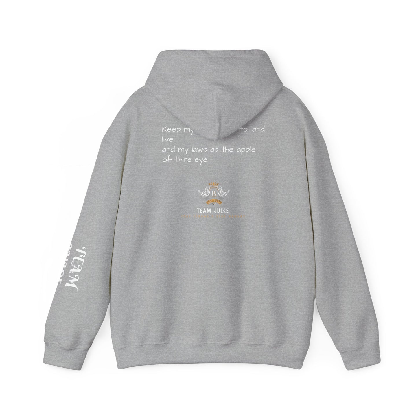 Proverbs 7:2 X Team Juice Sweatshirt Print