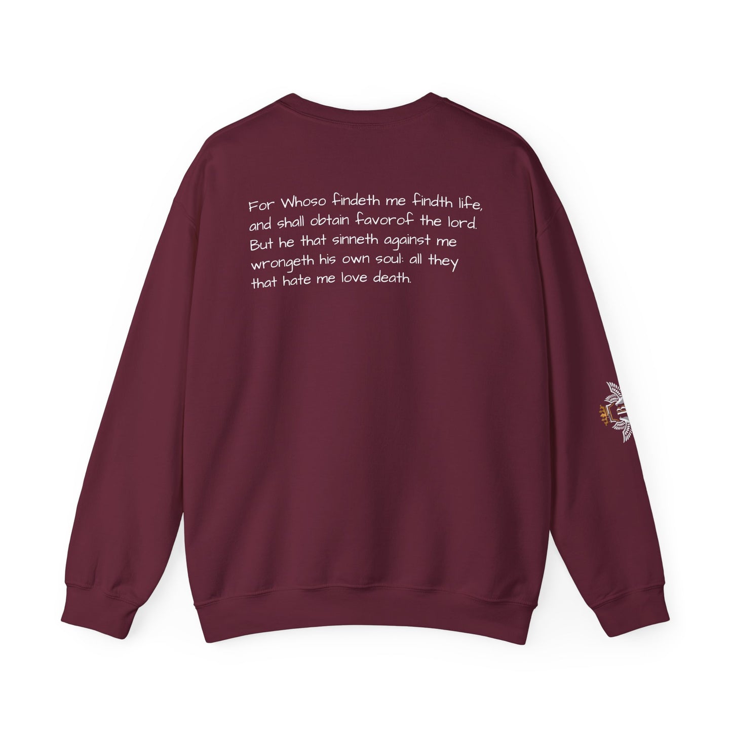 Proverbs 3:5-6 X Team Juice Crewneck