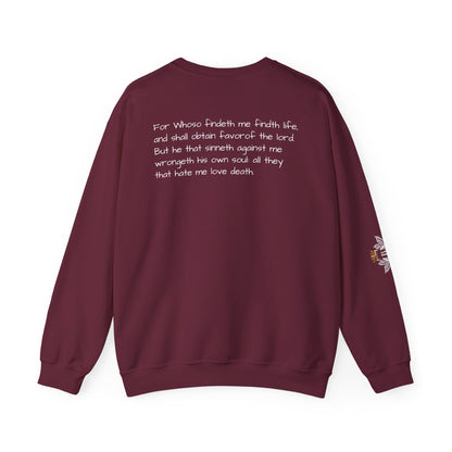 Proverbs 3:5-6 X Team Juice Crewneck