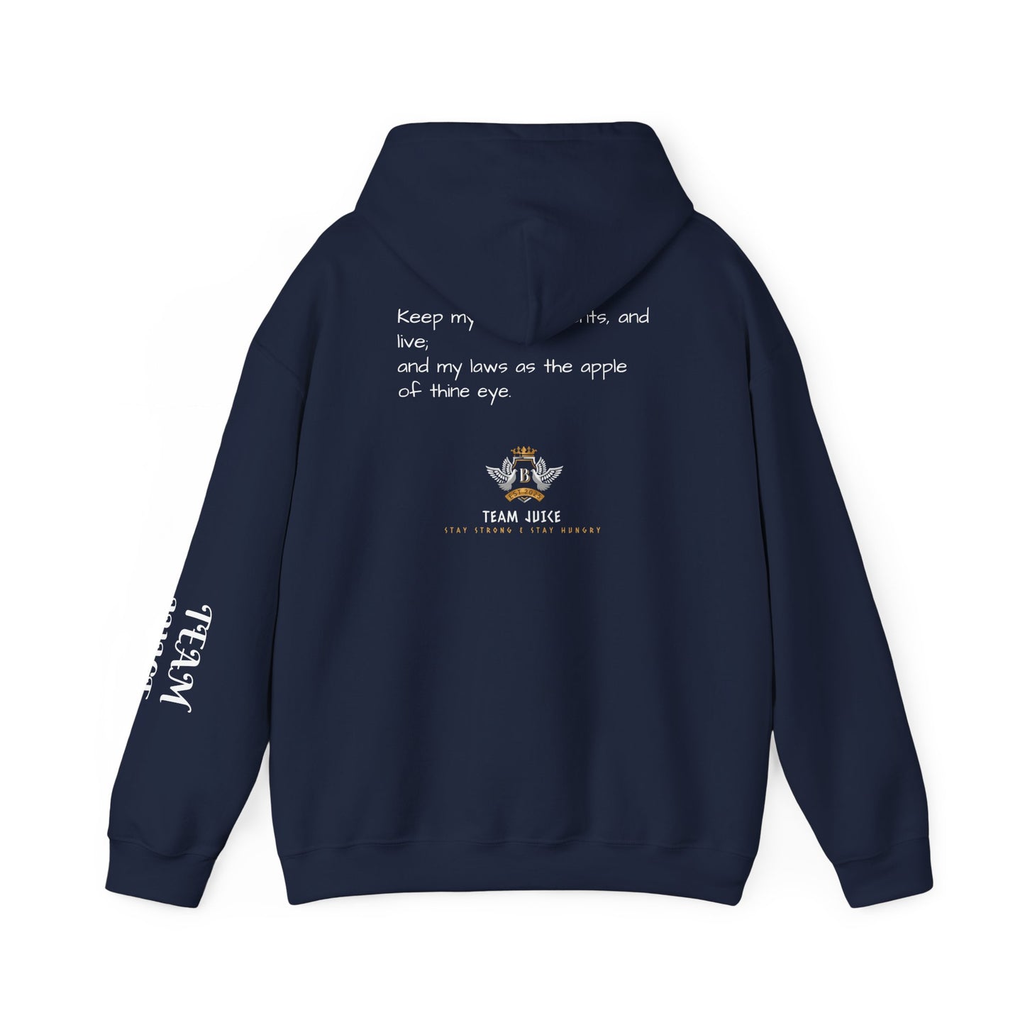 Proverbs 7:2 X Team Juice Sweatshirt Print