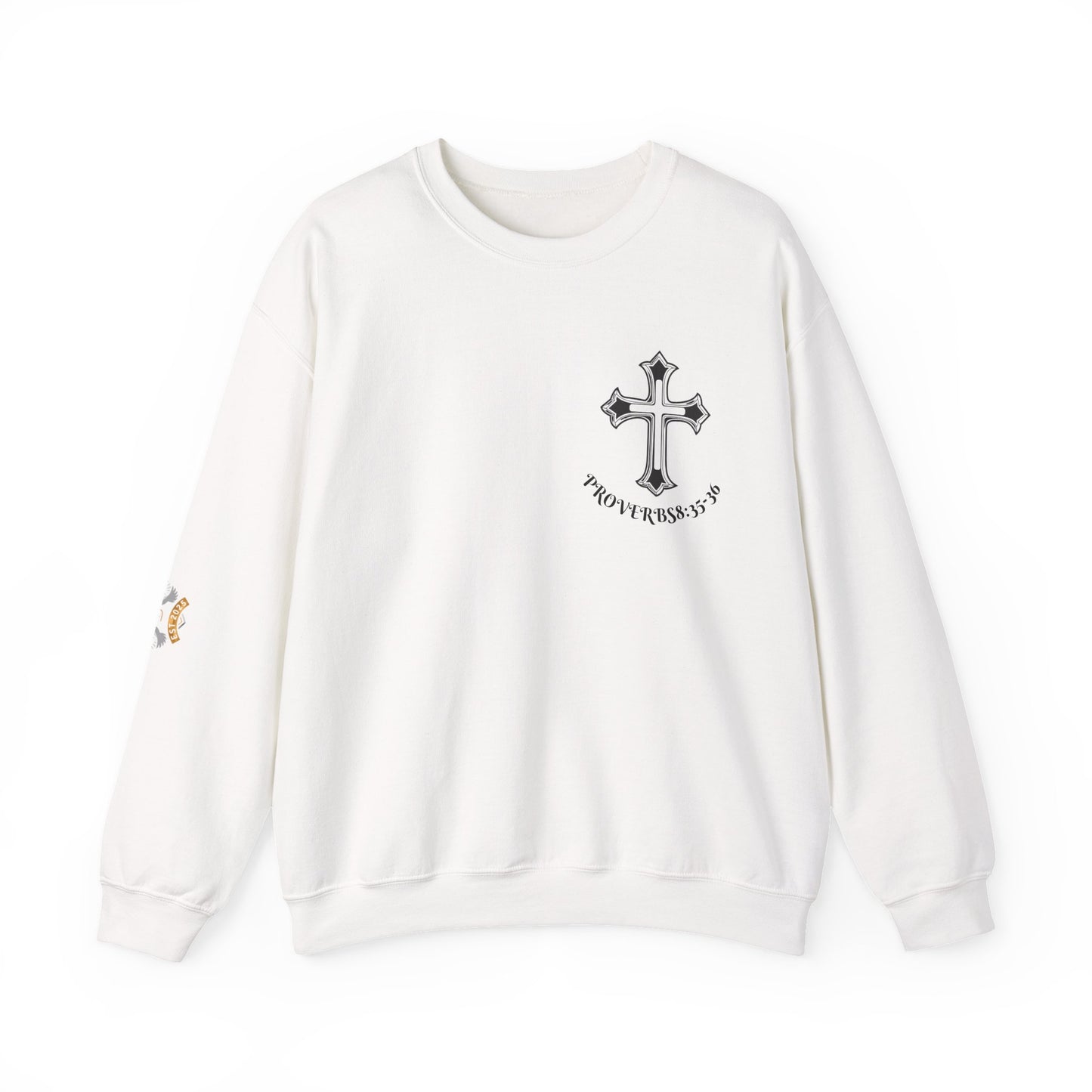 Proverbs 3:5-6 X Team Juice Crewneck