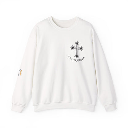 Proverbs 3:5-6 X Team Juice Crewneck