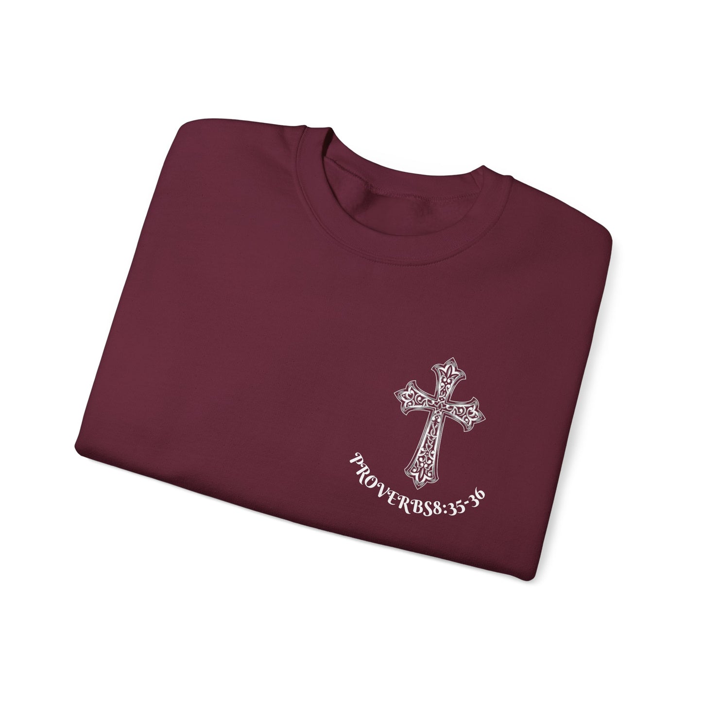 Proverbs 3:5-6 X Team Juice Crewneck