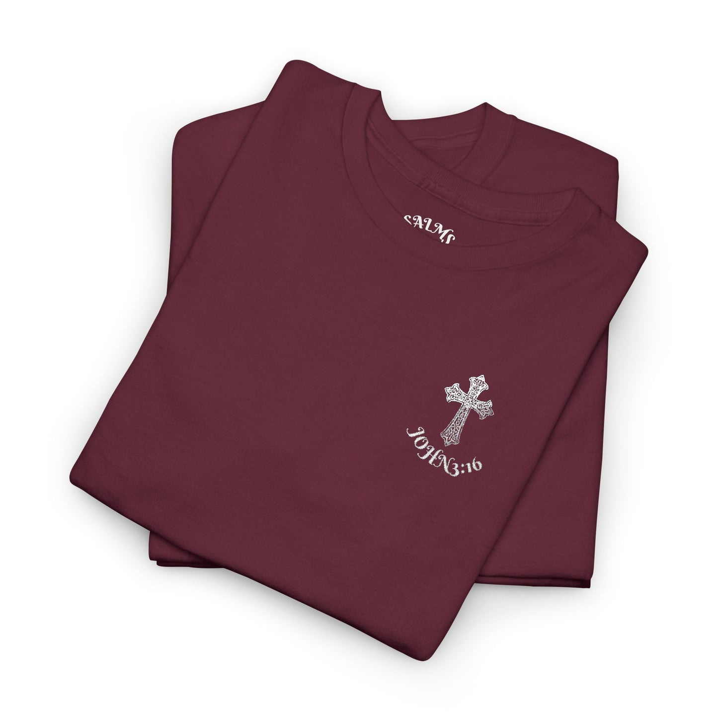 John 3:16 Faith Line Embroidered Shirt
