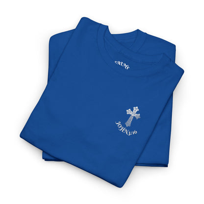 John 3:16 Faith Line Embroidered Shirt