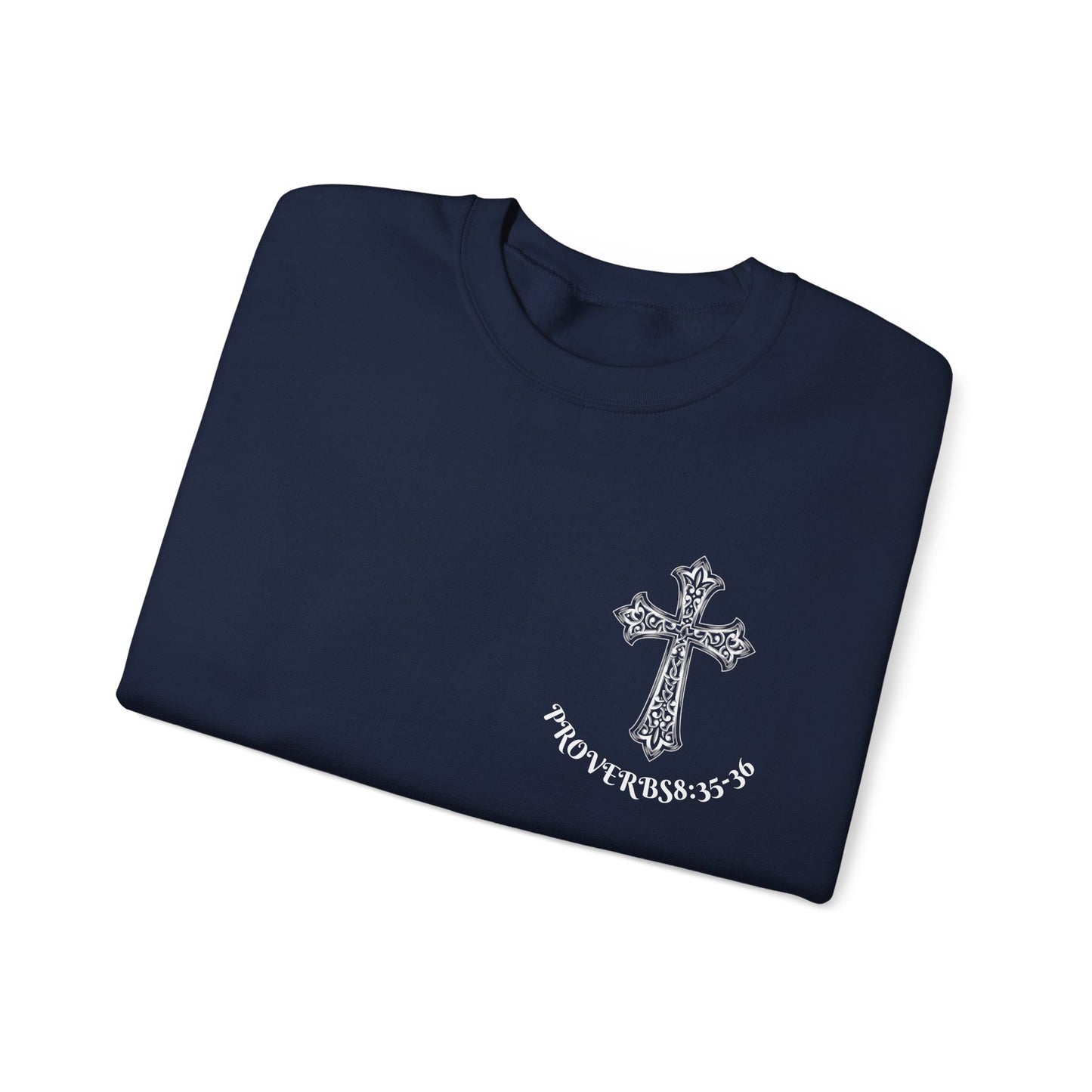 Proverbs 3:5-6 X Team Juice Crewneck