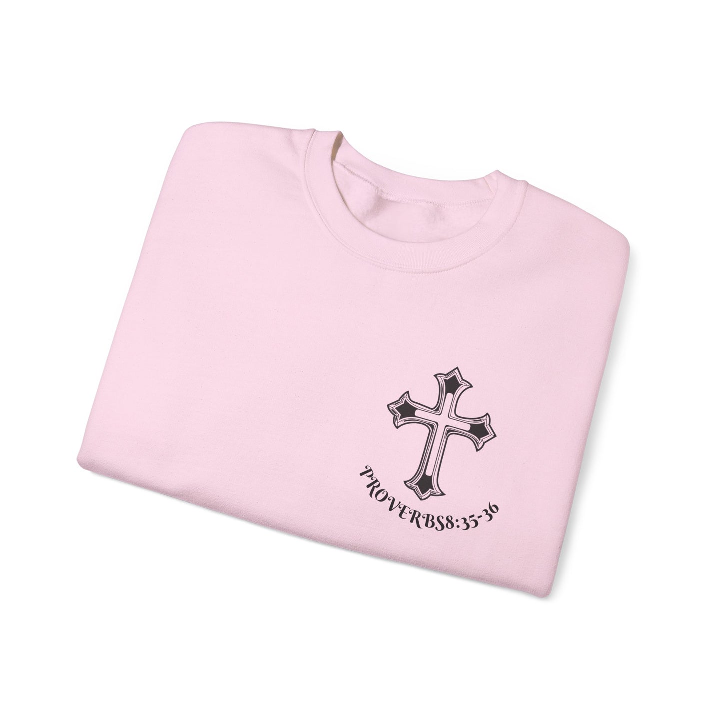 Proverbs 3:5-6 X Team Juice Crewneck