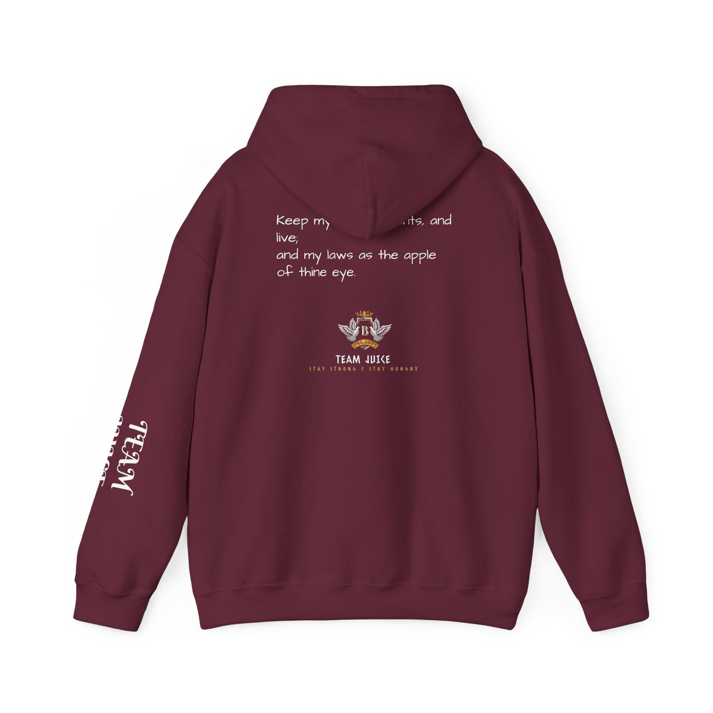 Proverbs 7:2 X Team Juice Sweatshirt Print