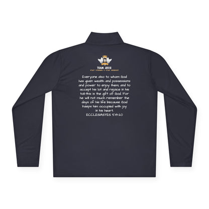 Team Juice Faith-Line Ecclesiastes 5:19-20 Quarter-Zip