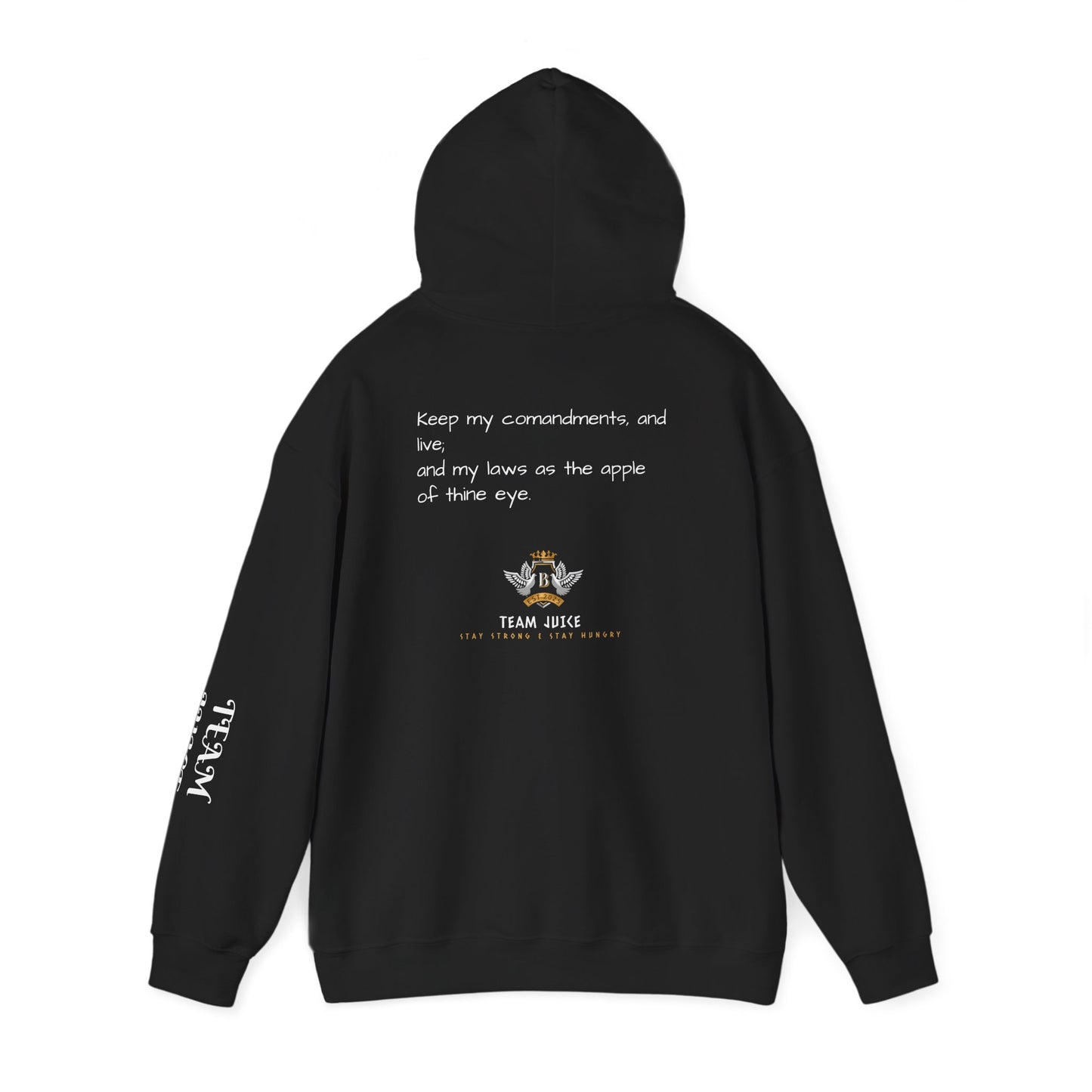 Proverbs 7:2 X Team Juice Sweatshirt Print